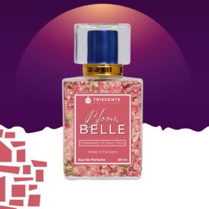 bloom belle eau de parfum – 50ml | gucci flora inspired | triscents pakistan